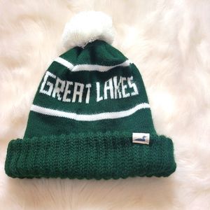 Great Lakes Pompom hat
